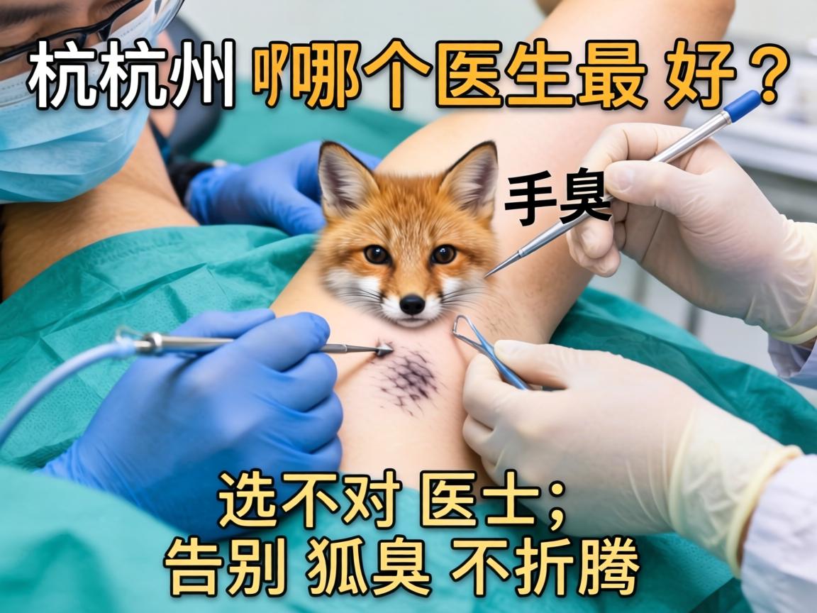 杭州狐臭手术哪个医生最好？选对医生，告别狐臭不折腾