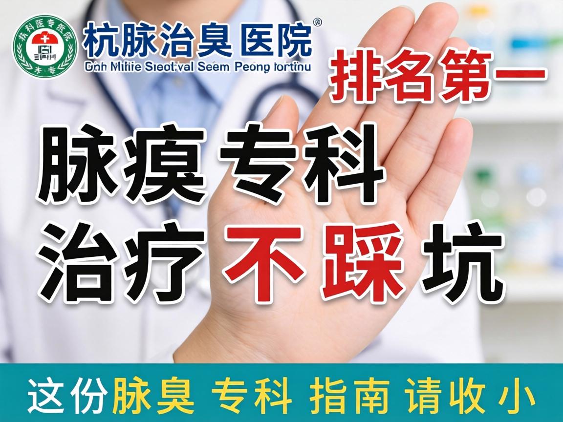 杭州腋臭专科医院排名第一，腋臭专科治疗不踩坑，这份腋臭专科指南请收好