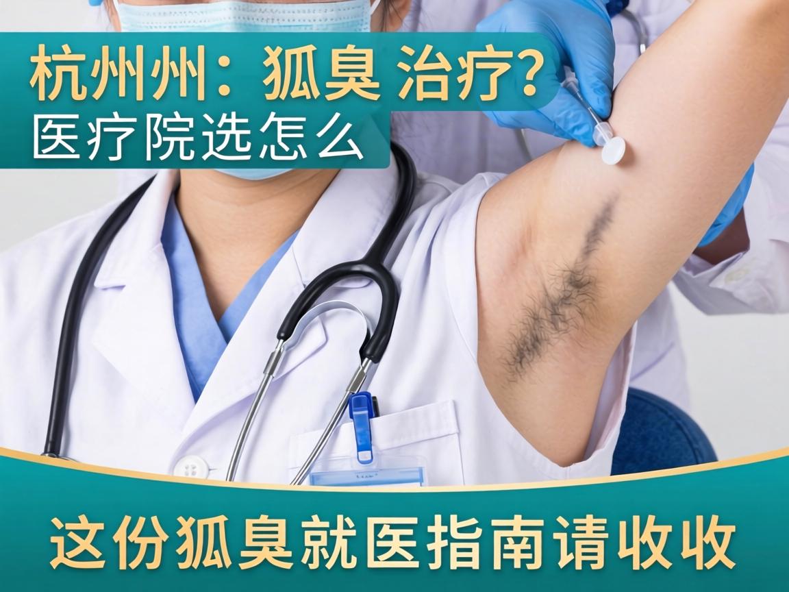 杭州狐臭治疗医院怎么选?这份狐臭就医指南请收好 杭州狐臭治疗医院怎么选?这份狐臭就医指南请收好