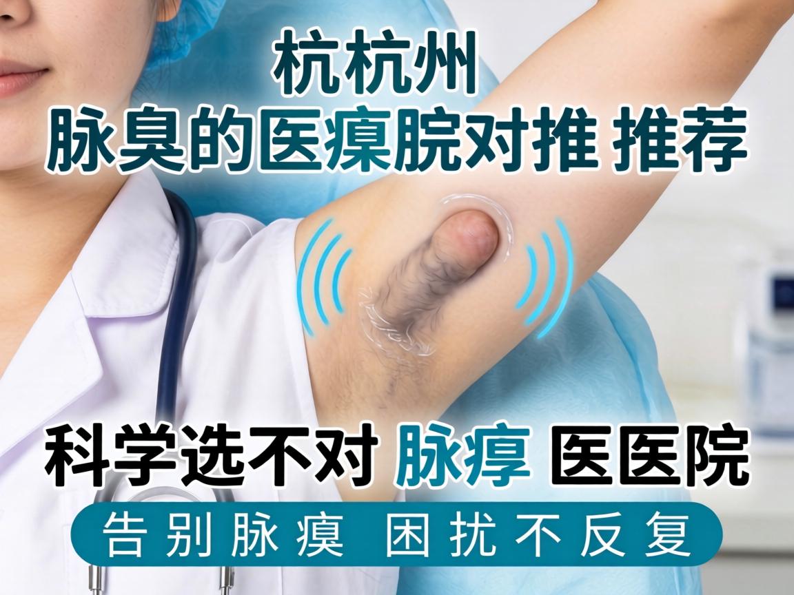 杭州腋臭医院推荐，科学选对腋臭医院，告别腋臭困扰不反复