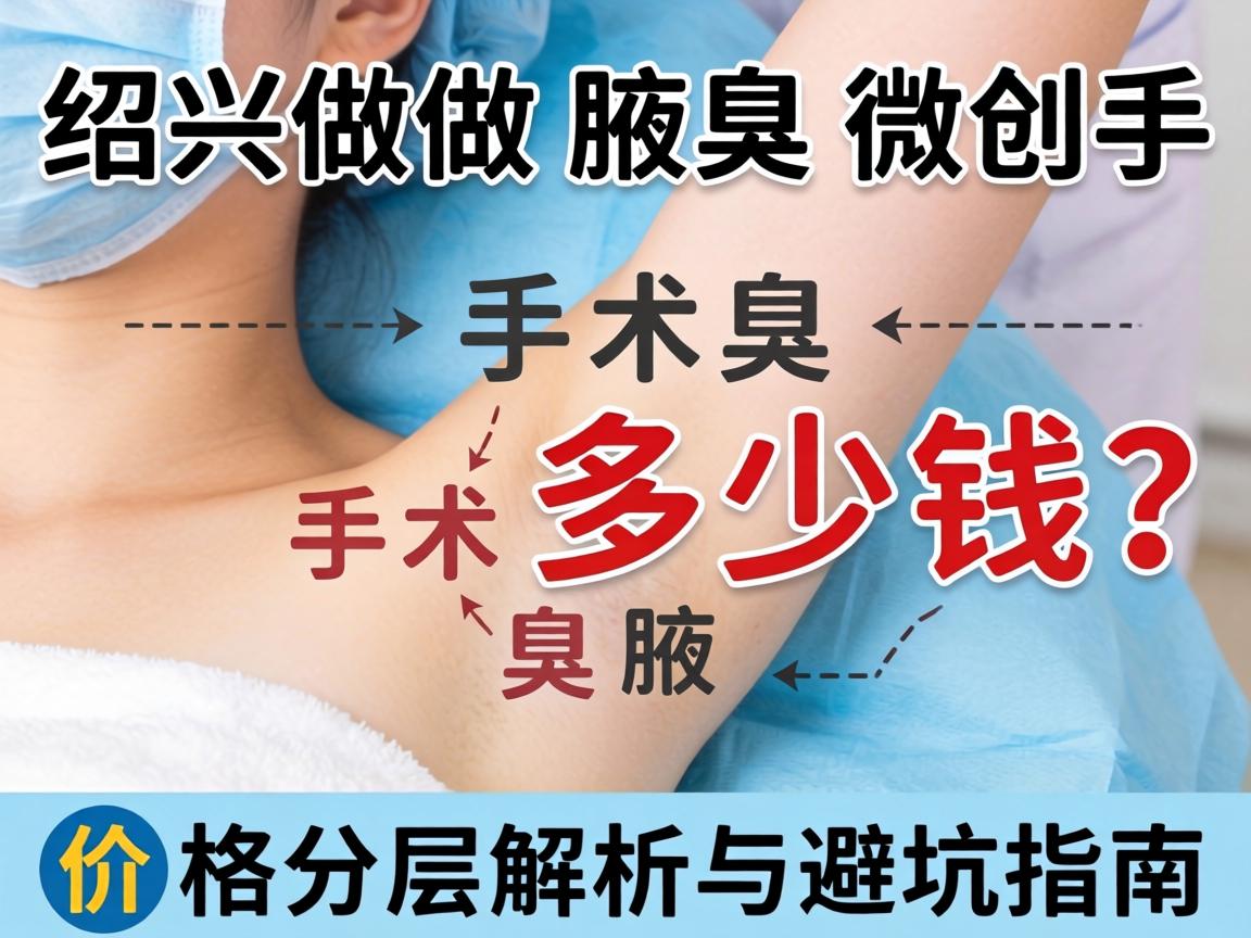 绍兴做腋臭微创手术多少钱？价格分层解析与避坑指南
