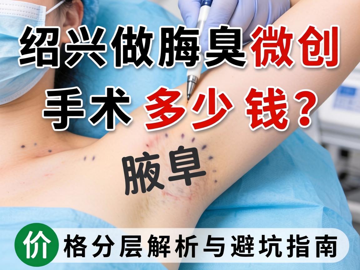 绍兴做腋臭微创手术多少钱？价格分层解析与避坑指南