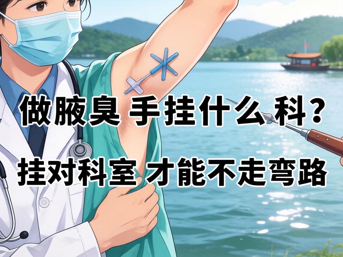 在湖州做腋臭手术挂什么科？挂对科室才能不走弯路