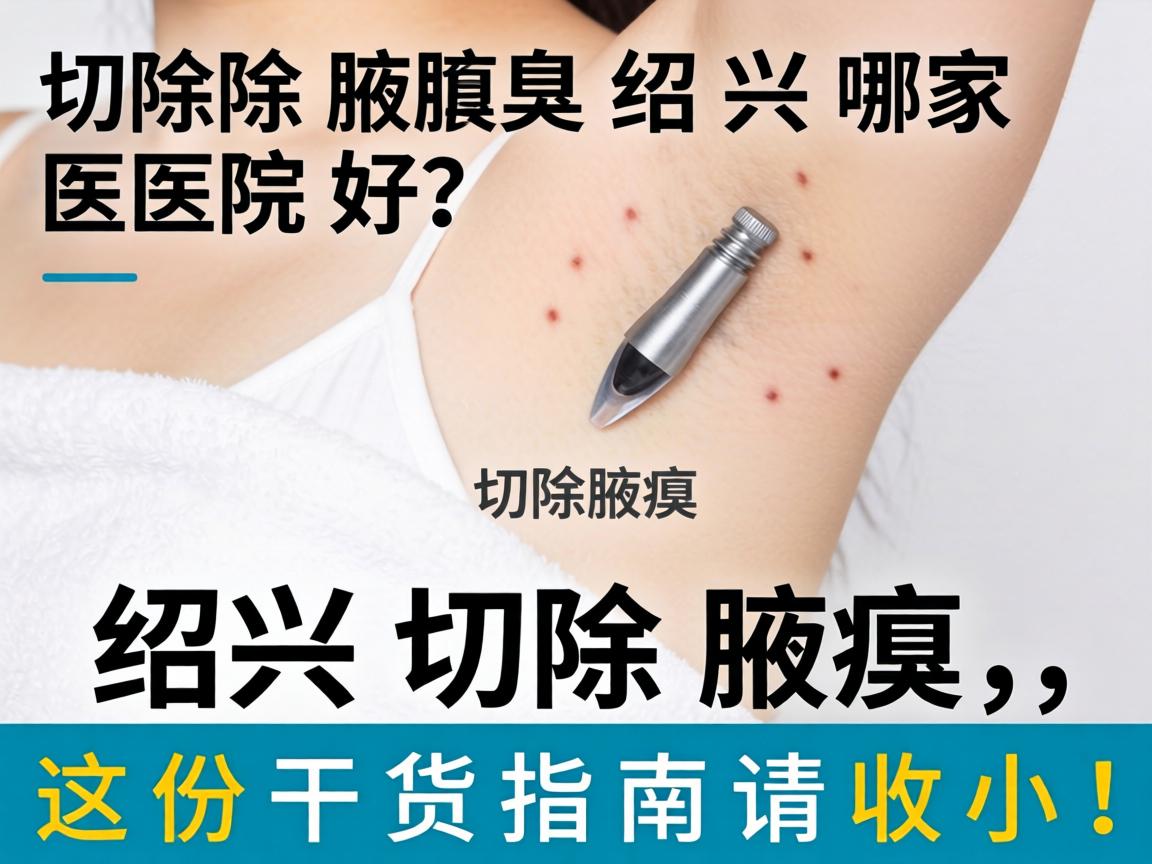 切除腋臭绍兴哪家医院好？绍兴切除腋臭，这份干货指南请收好！
