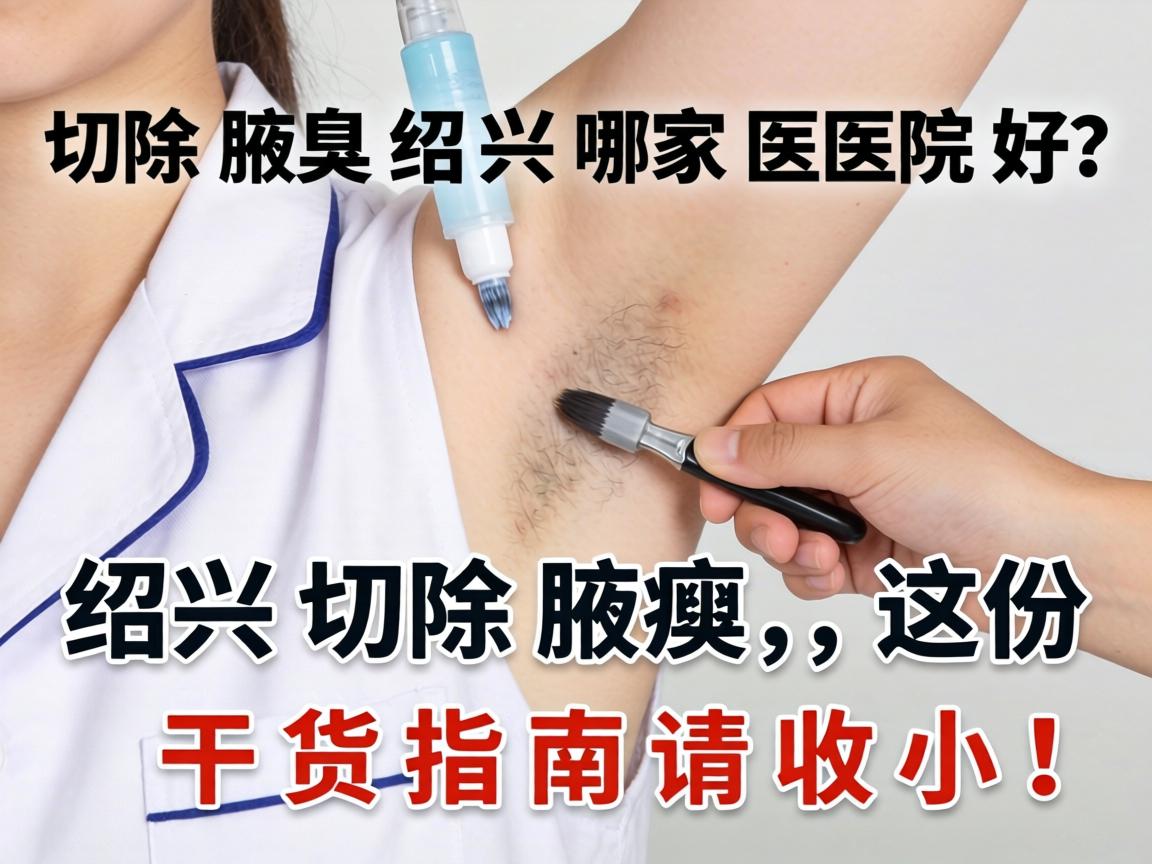 切除腋臭绍兴哪家医院好？绍兴切除腋臭，这份干货指南请收好！