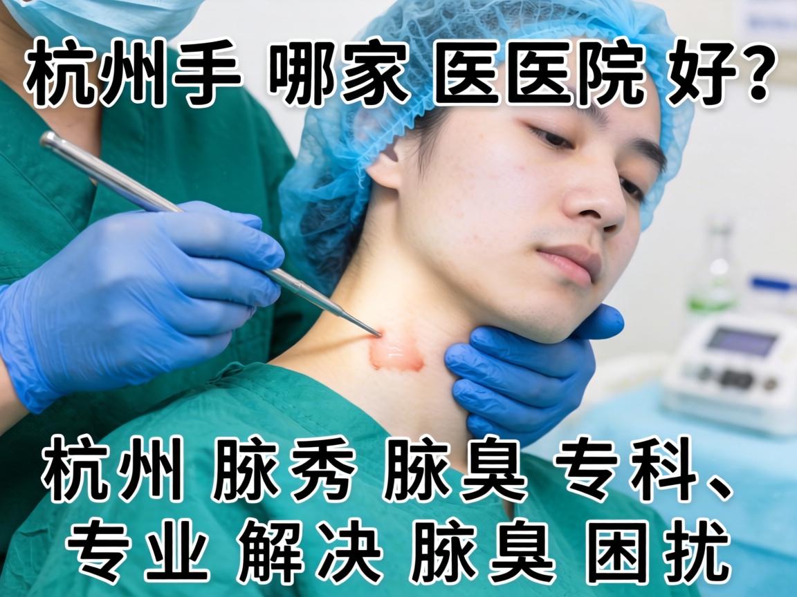 杭州腋臭手术哪家医院好？杭州腋秀腋臭专科，专业解决腋臭困扰