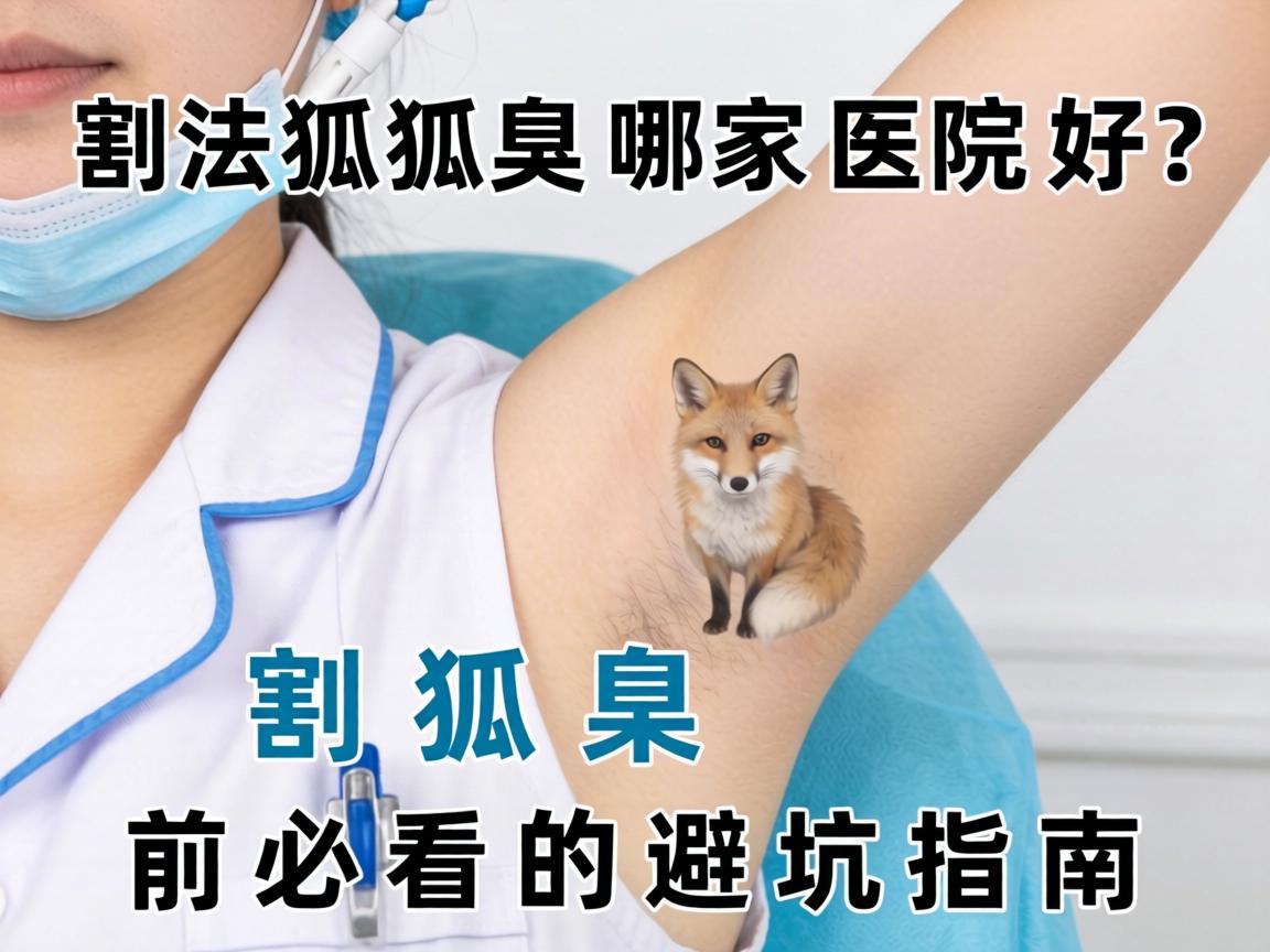 杭州割狐臭哪家医院好？割狐臭前必看的避坑指南