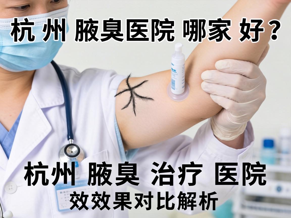 杭州腋臭医院哪家好？杭州腋臭治疗医院效果对比解析