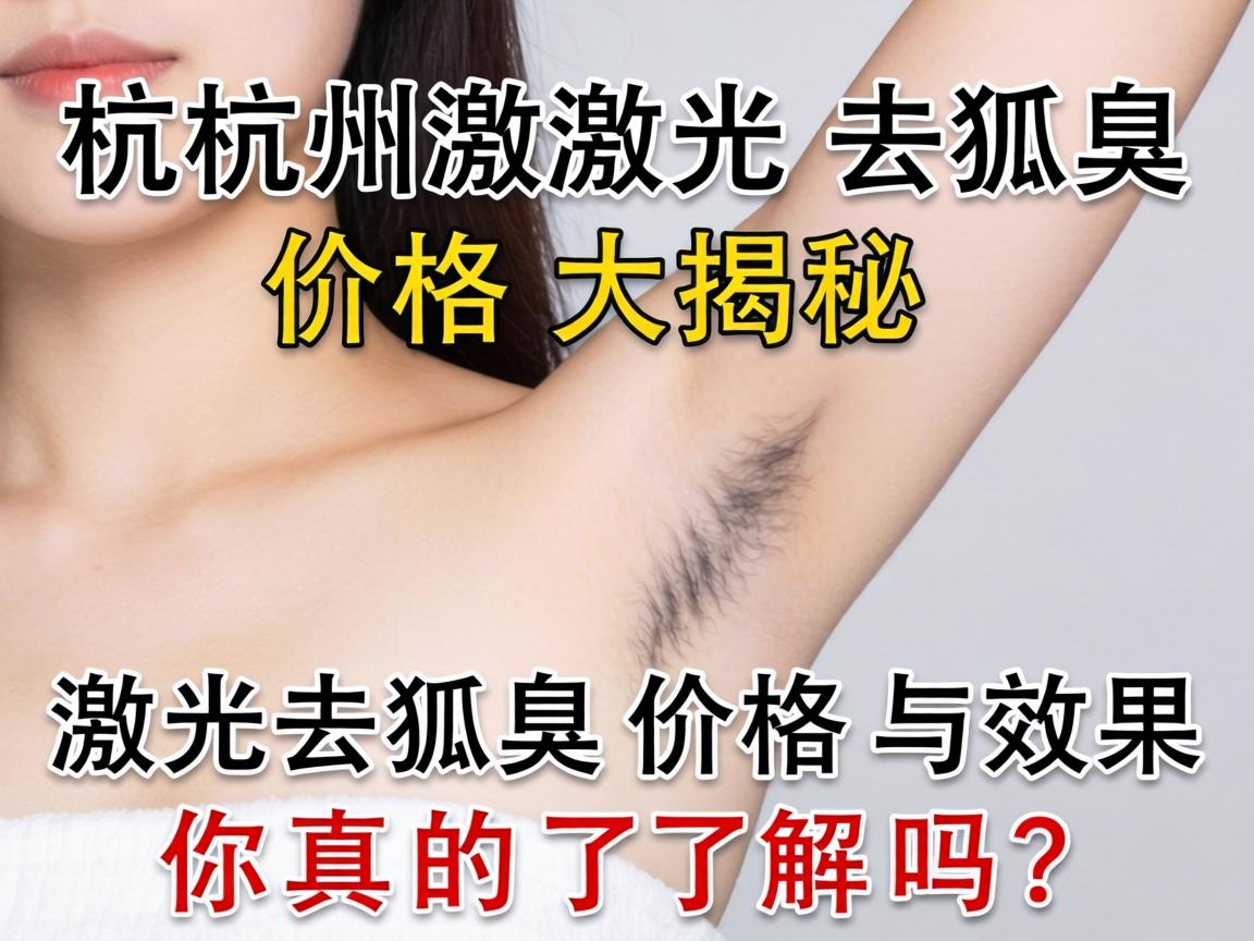 杭州激光去狐臭价格大揭秘，激光去狐臭价格与效果，你真的了解吗？