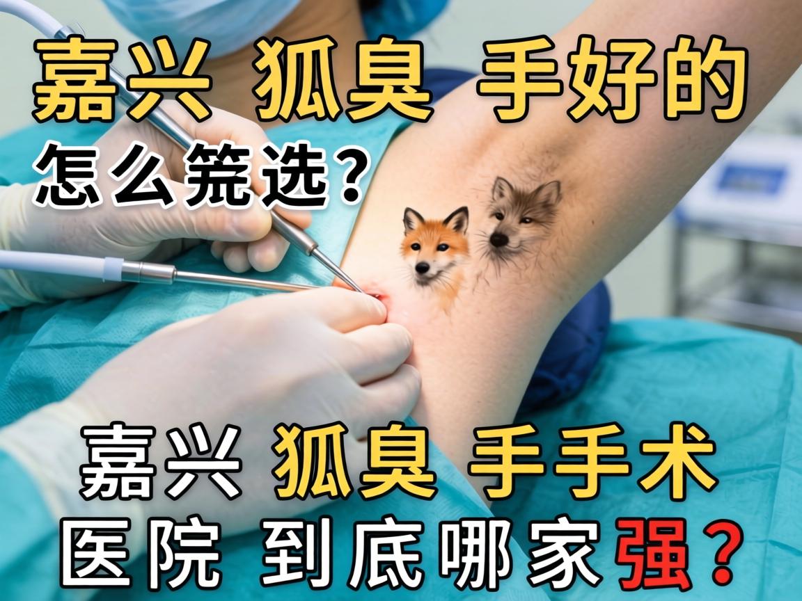 嘉兴狐臭手术好的医院怎么选？嘉兴狐臭手术医院到底哪家强？
