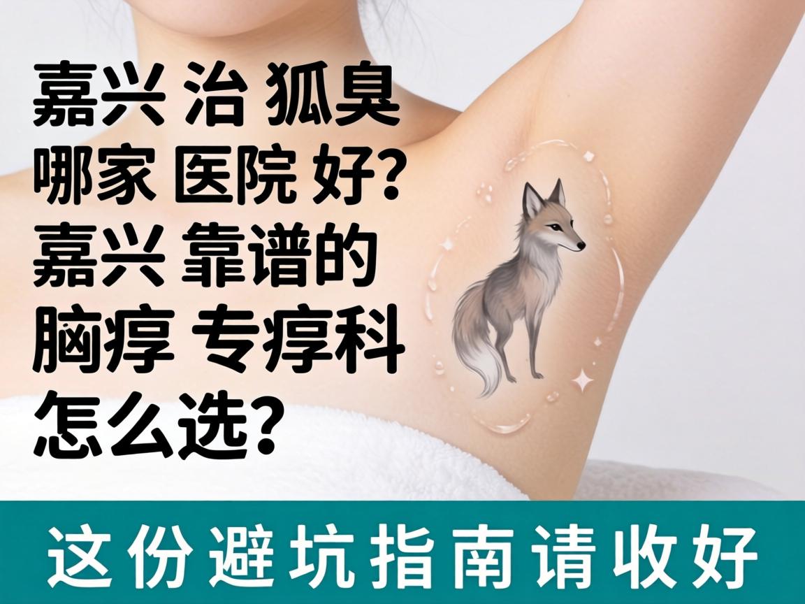 嘉兴治狐臭哪家医院好？嘉兴靠谱的腋臭专科怎么选？这份避坑指南请收好