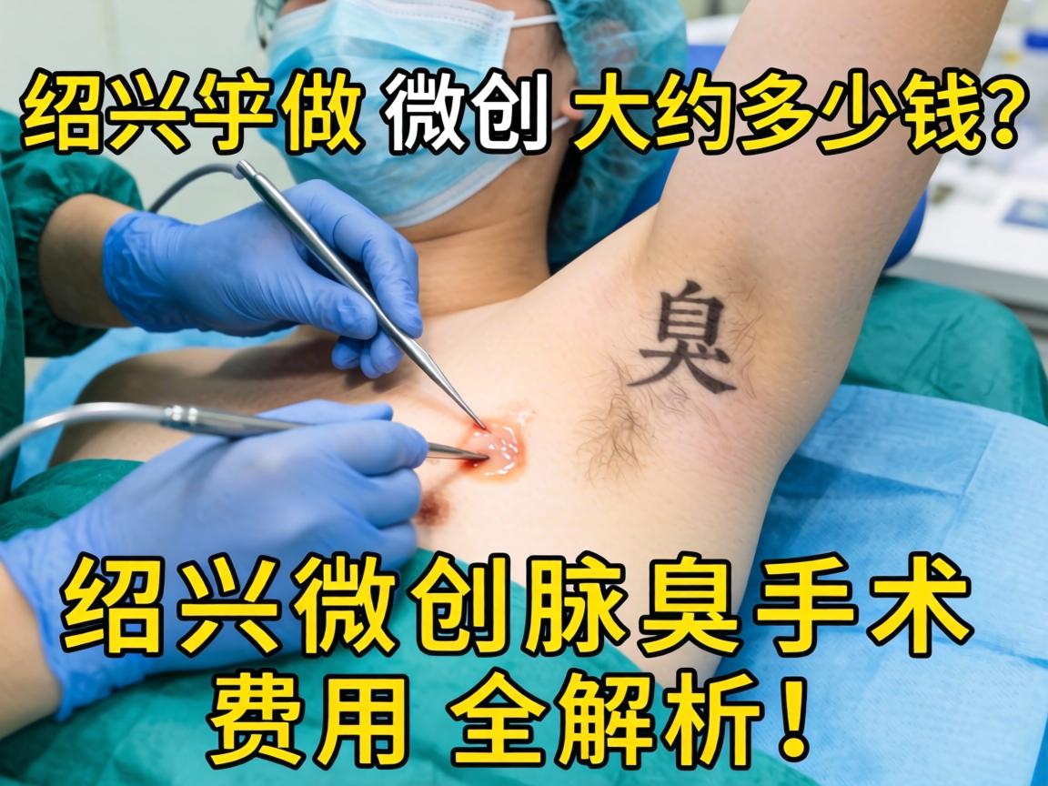 绍兴做微创腋臭手术大约多少钱？绍兴微创腋臭手术费用全解析！
