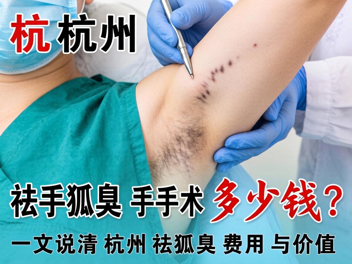 杭州祛狐臭手术多少钱?一文说清杭州祛狐臭费用与价值 杭州祛狐臭手术多少钱?一文说清杭州祛狐臭费用与价值