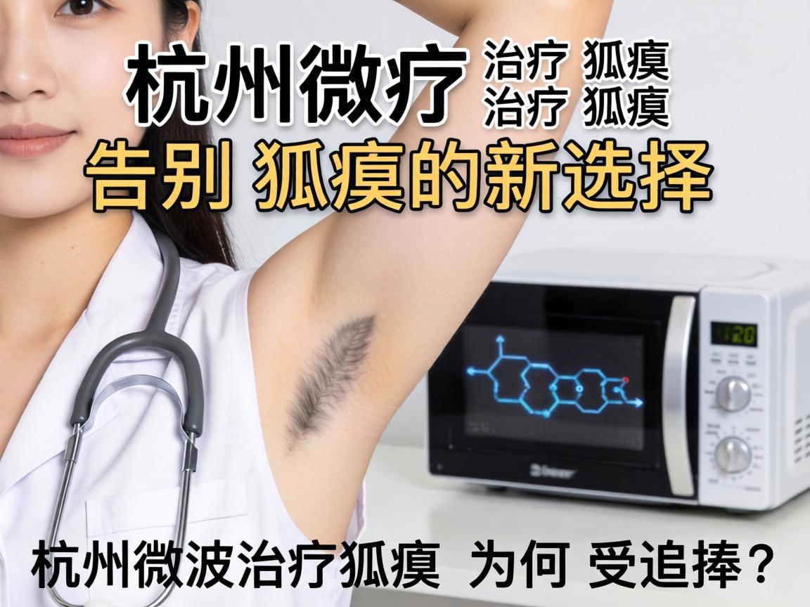 杭州微波治疗狐臭，告别狐臭的新选择，杭州微波治疗狐臭为何受追捧？