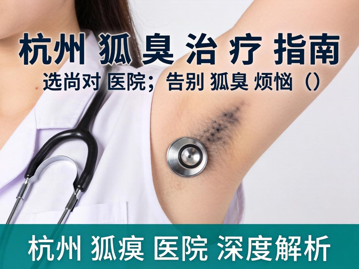 杭州狐臭治疗指南，选对医院，告别狐臭烦恼（杭州狐臭医院深度解析）