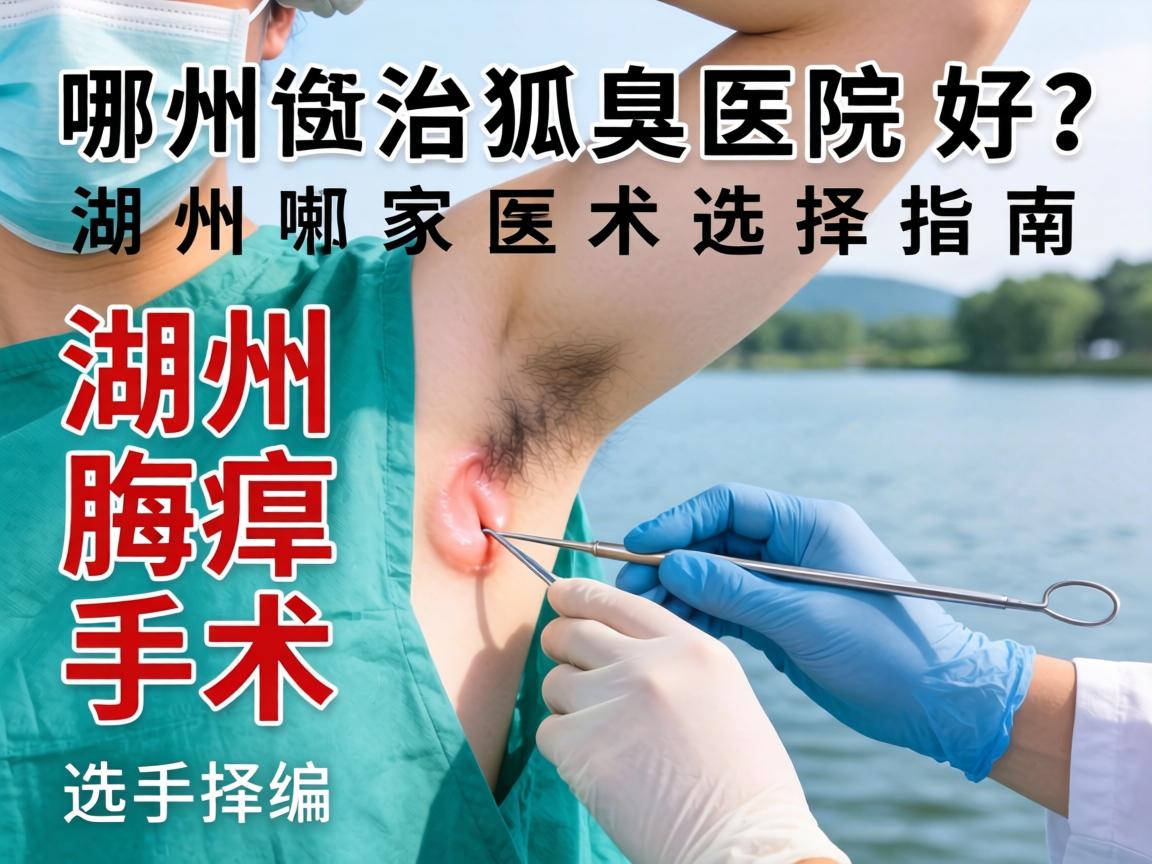 湖州治狐臭手术哪家医院好？湖州腋臭手术选择指南