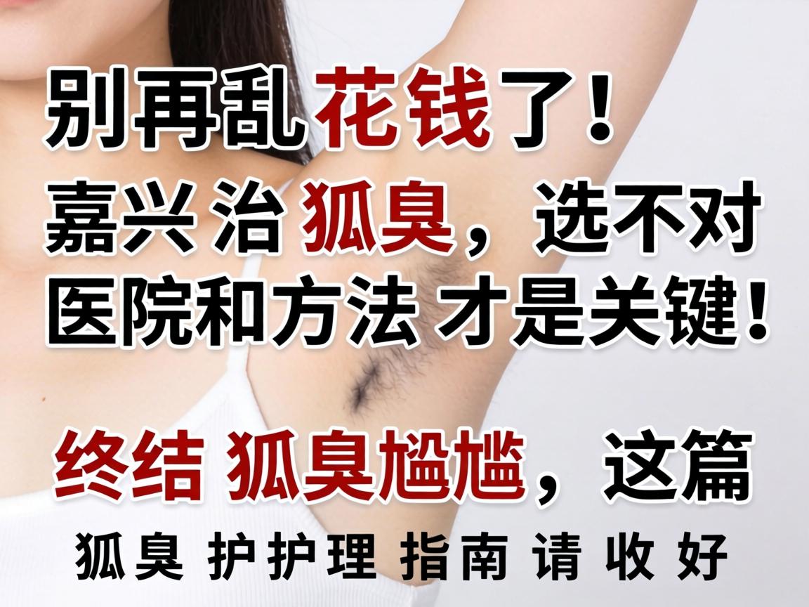 别再乱花钱了！嘉兴治狐臭，选对医院和方法才是关键！终结狐臭尴尬，这篇狐臭护理指南请收好