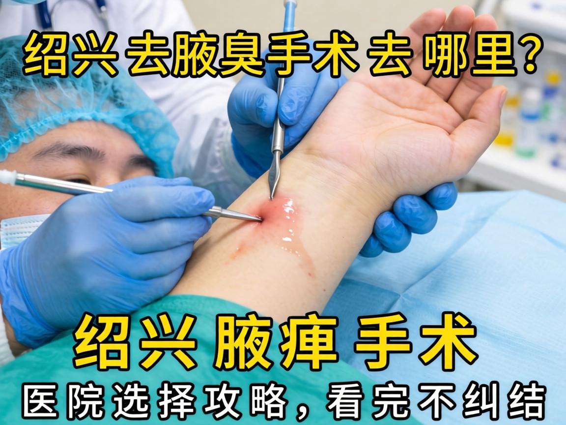 绍兴去腋臭手术去哪里？绍兴腋臭手术医院选择攻略，看完不纠结