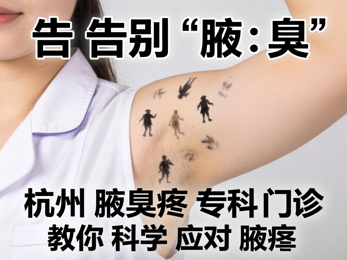 告别腋臭，杭州腋臭专科门诊教你科学应对腋臭