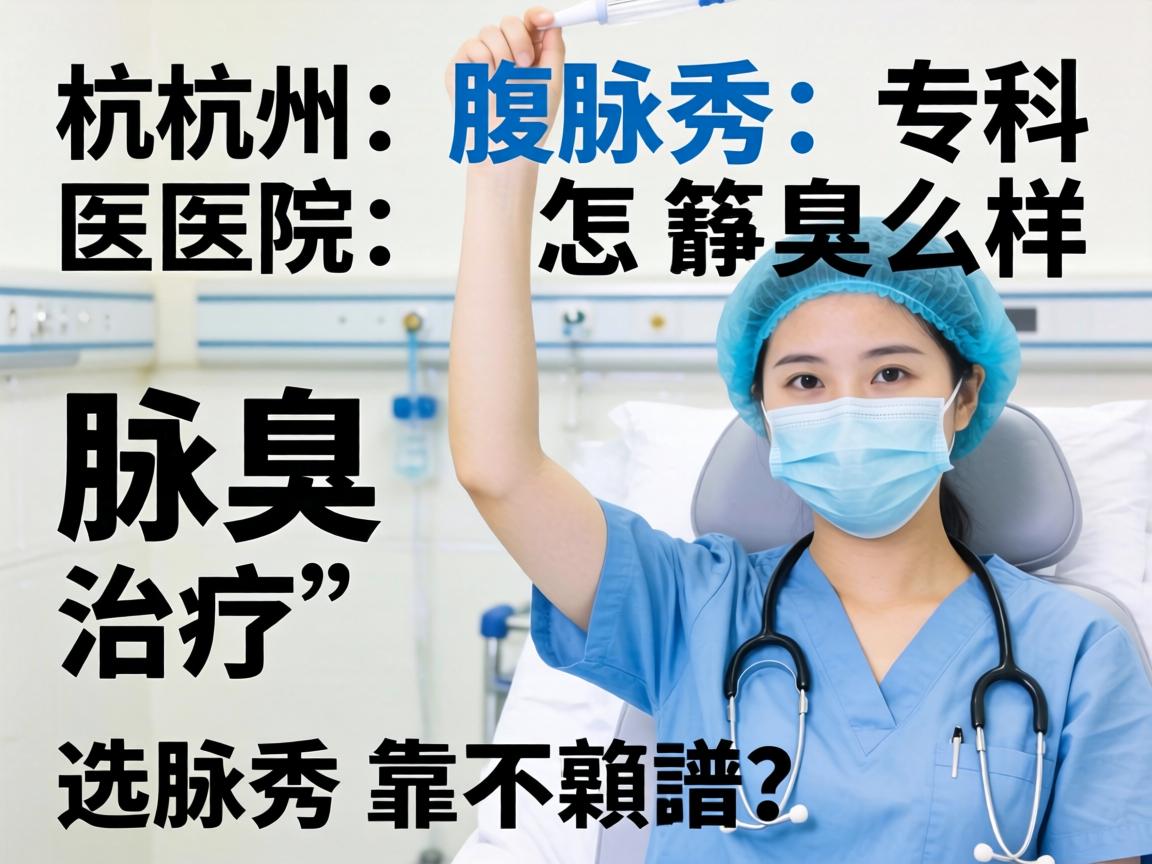 杭州腋秀专科医院怎么样？腋臭治疗选腋秀靠不靠谱？