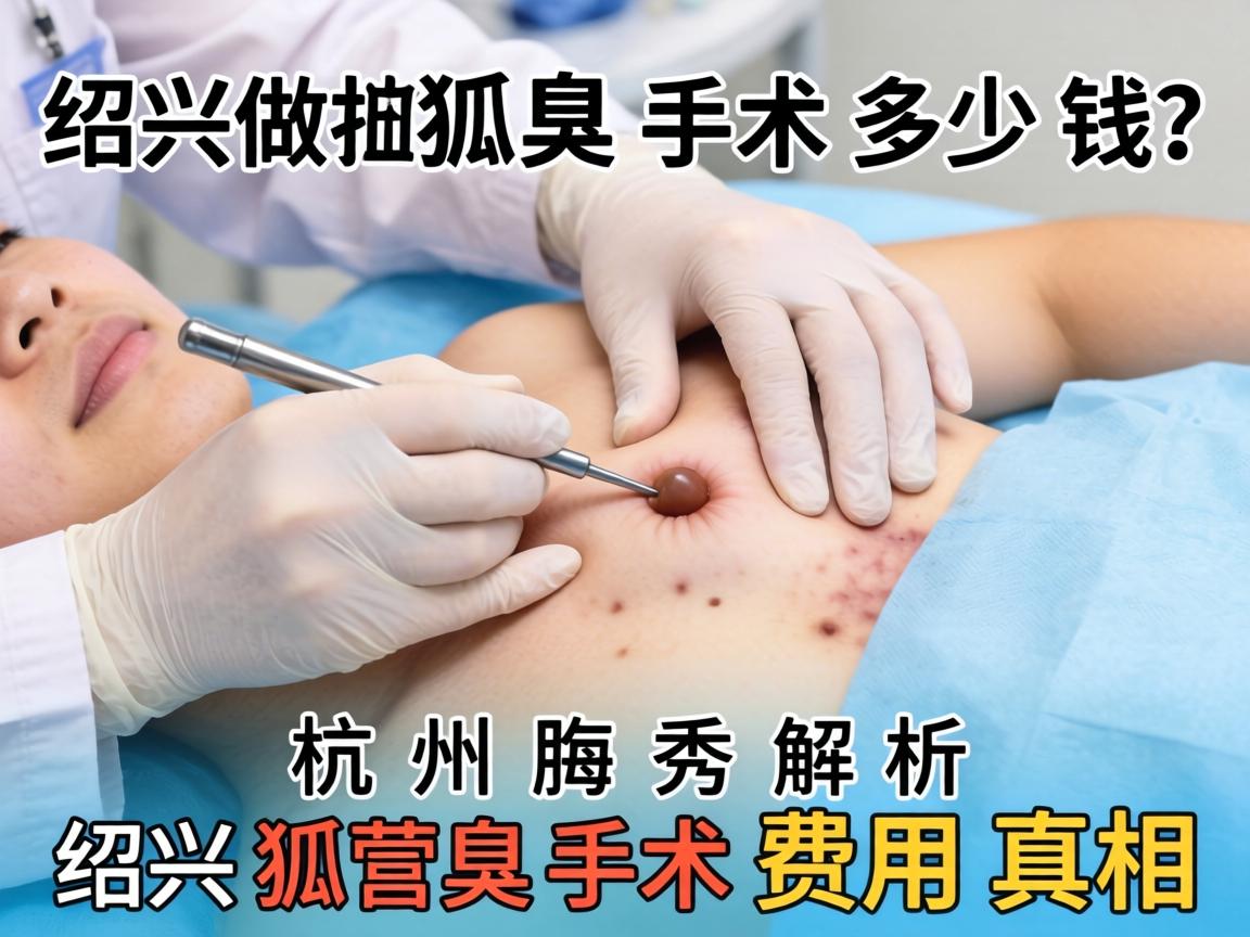 绍兴做狐臭手术多少钱？杭州腋秀解析绍兴狐臭手术费用真相