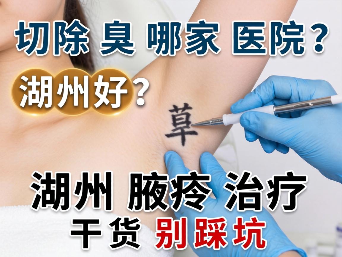 切除腋臭湖州哪家医院好？湖州腋臭治疗干货别踩坑
