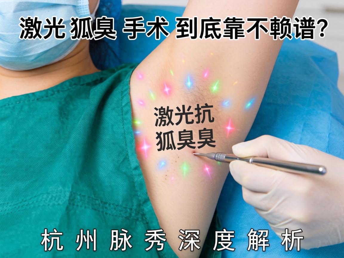 杭州激光狐臭，激光狐臭手术到底靠不靠谱？杭州腋秀深度解析