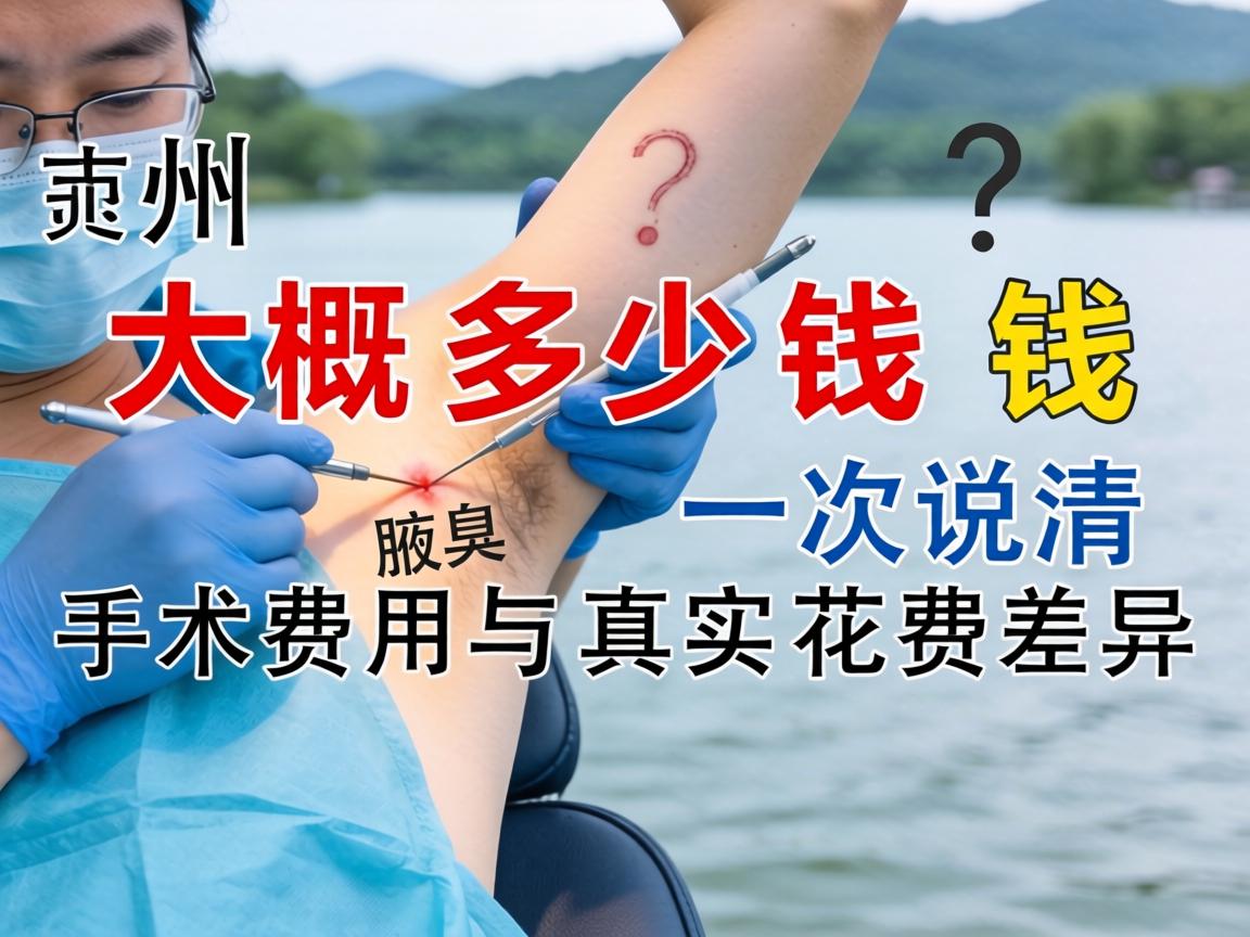 在湖州做腋臭手术大概多少钱？一次说清手术费用与真实花费差异