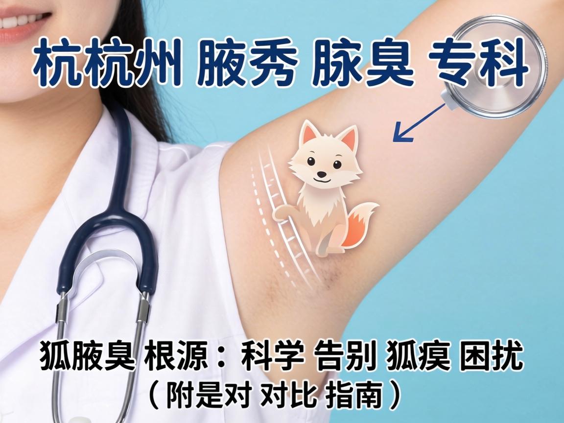 杭州腋秀腋臭专科，解析狐臭根源，科学告别狐臭困扰（附对比指南）