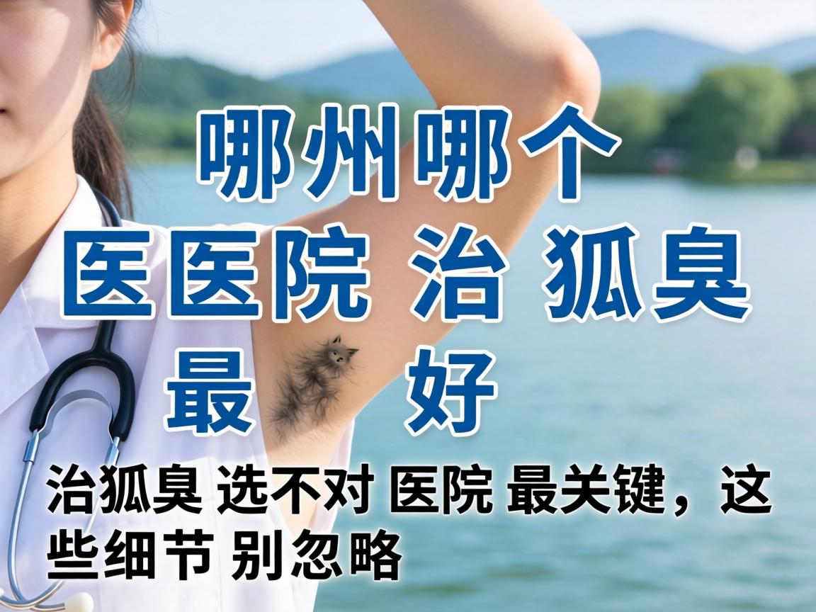 湖州哪个医院治狐臭最好？治狐臭选对医院最关键，这些细节别忽略