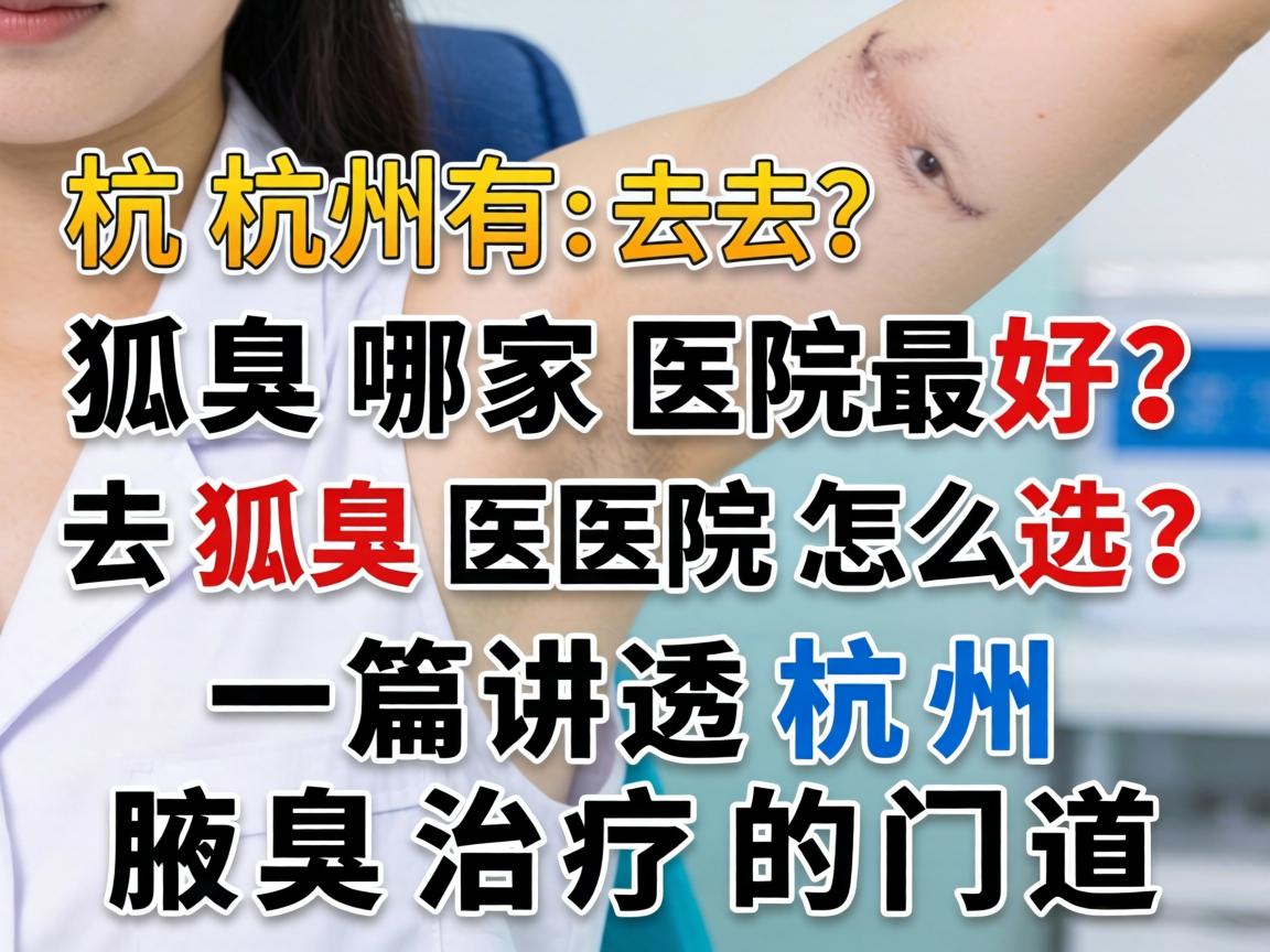 杭州去狐臭哪家医院最好?去狐臭医院怎么选?一篇讲透杭州腋臭治疗的门道 杭州去狐臭哪家医院最好?去狐臭医院怎么选?一篇讲透杭州腋臭治疗的门道