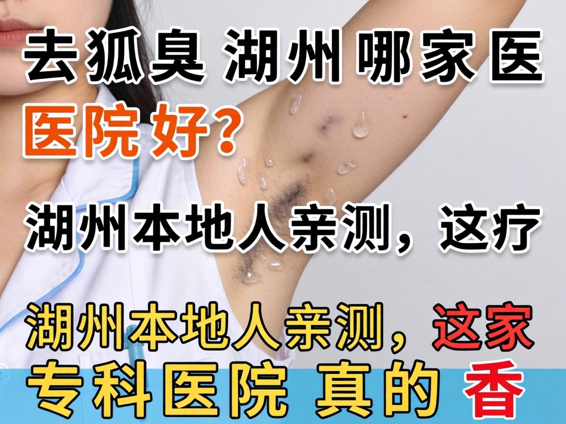 去狐臭湖州哪家医院好？湖州本地人亲测，这家专科医院真的香