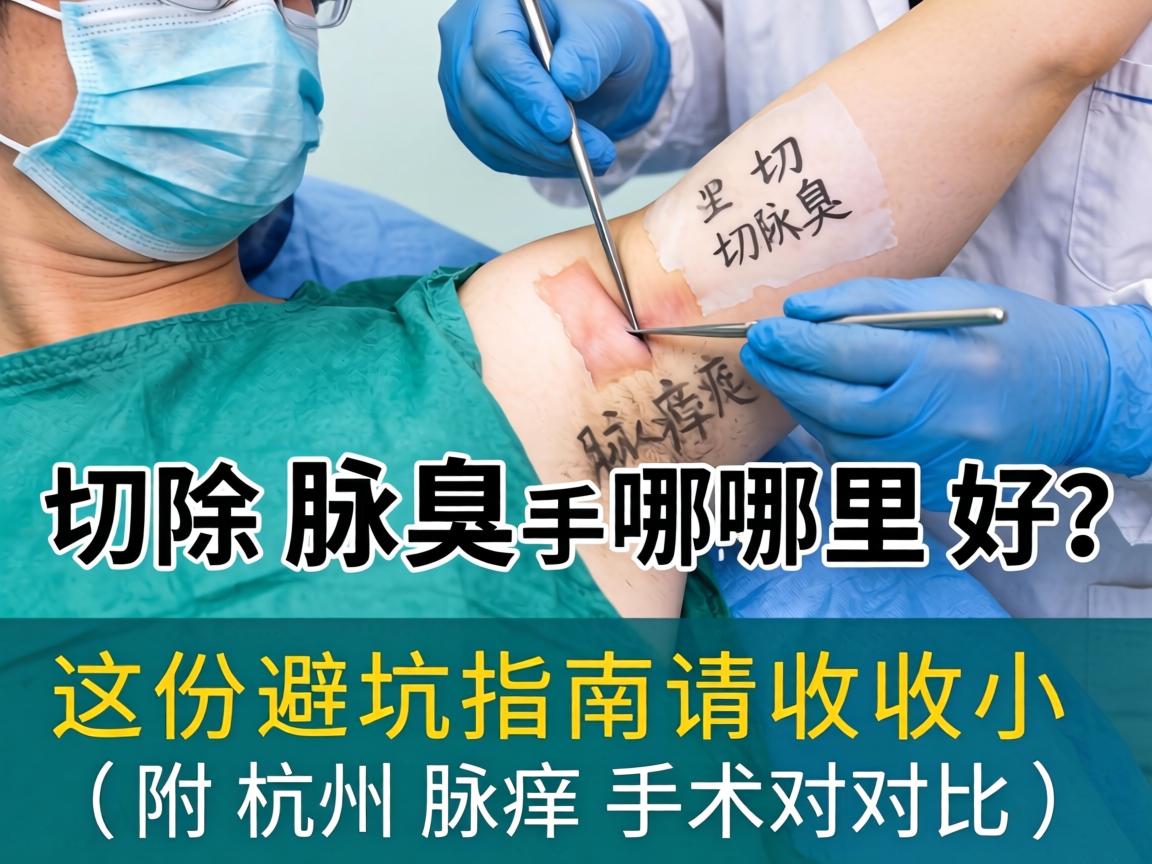 杭州腋臭切除手术哪里好？这份避坑指南请收好（附杭州腋臭手术对比）