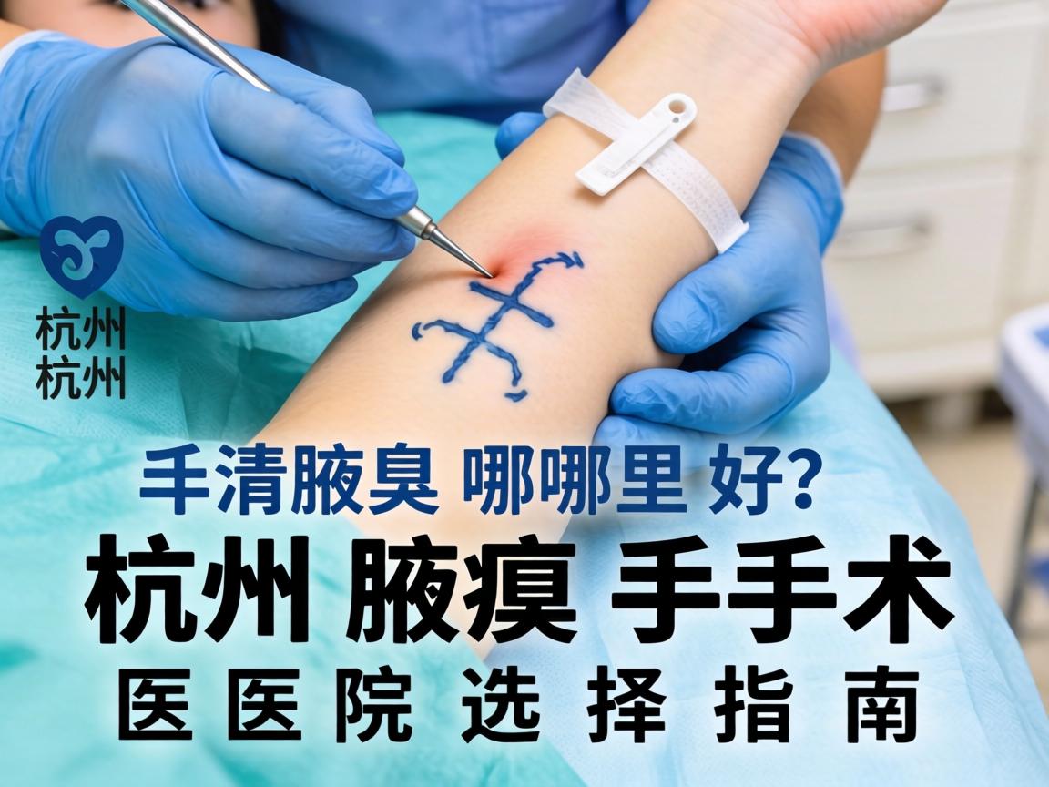 杭州清腋臭手术哪里好？杭州腋臭手术医院选择指南