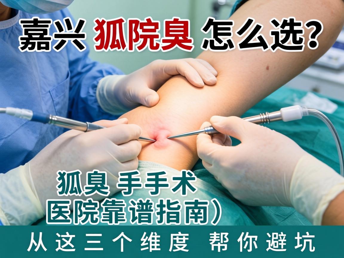 嘉兴狐臭手术医院怎么选？狐臭手术医院靠谱指南，从这三个维度帮你避坑