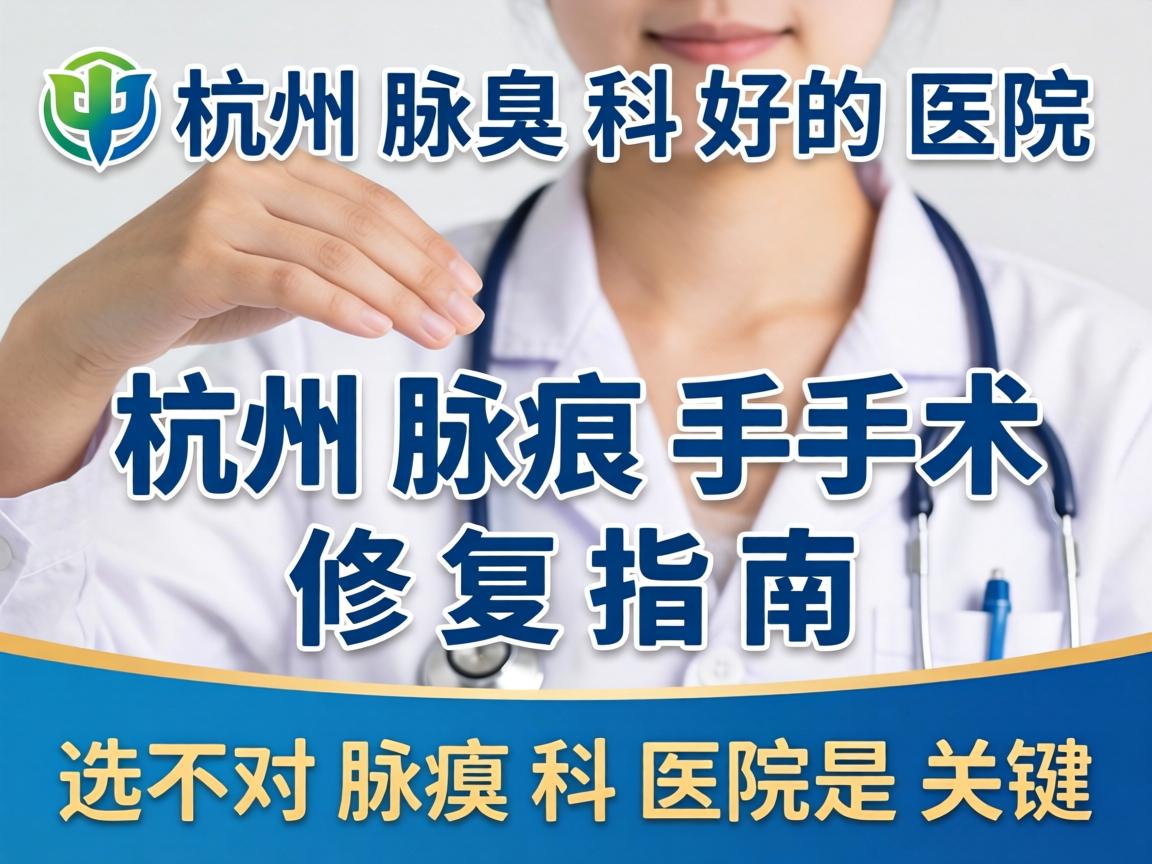 杭州腋臭科好的医院，杭州腋臭手术修复指南，选对腋臭科医院是关键