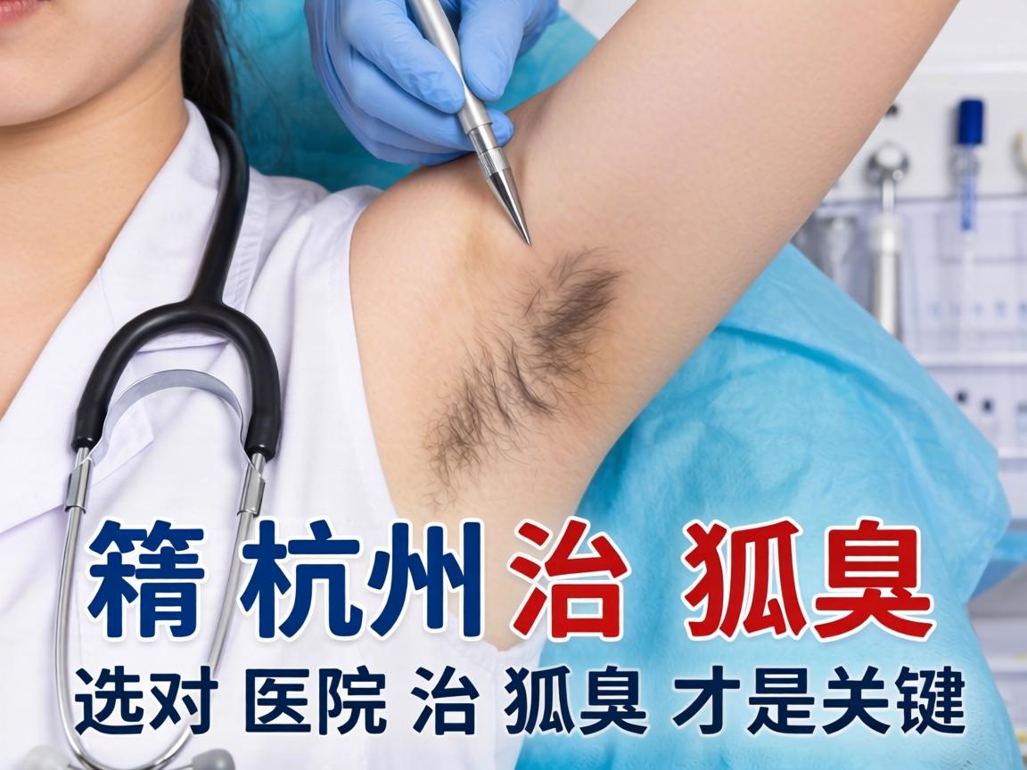 杭州治狐臭，选对医院治狐臭才是关键