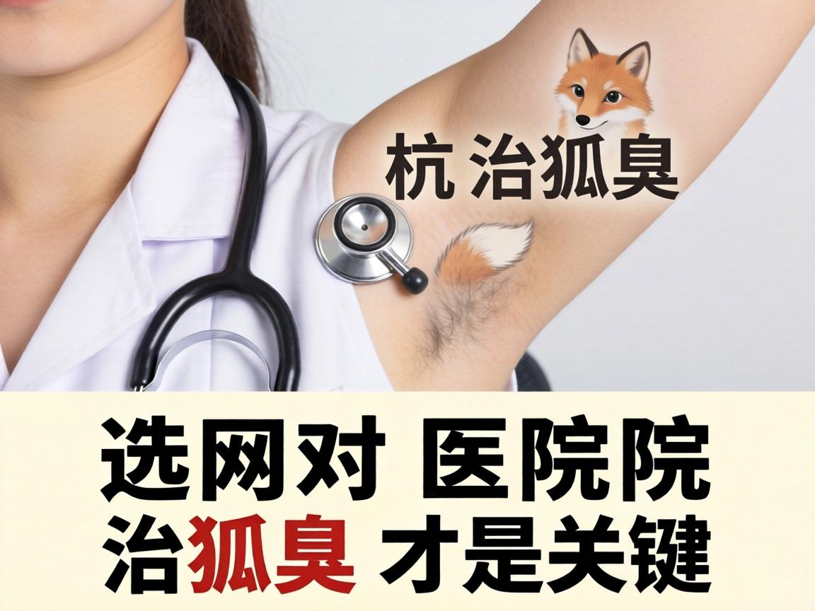 杭州治狐臭，选对医院治狐臭才是关键