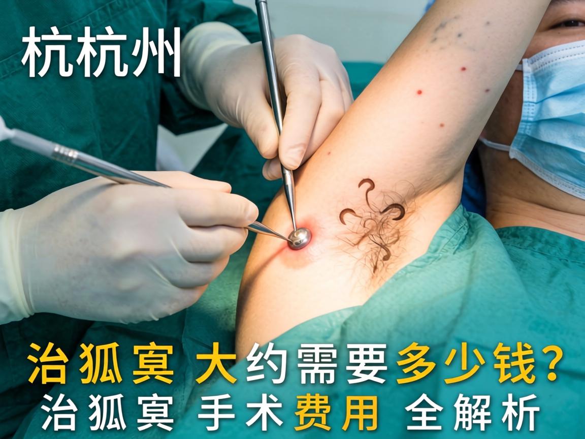 杭州手术治狐臭大约需要多少钱？治狐臭手术费用全解析