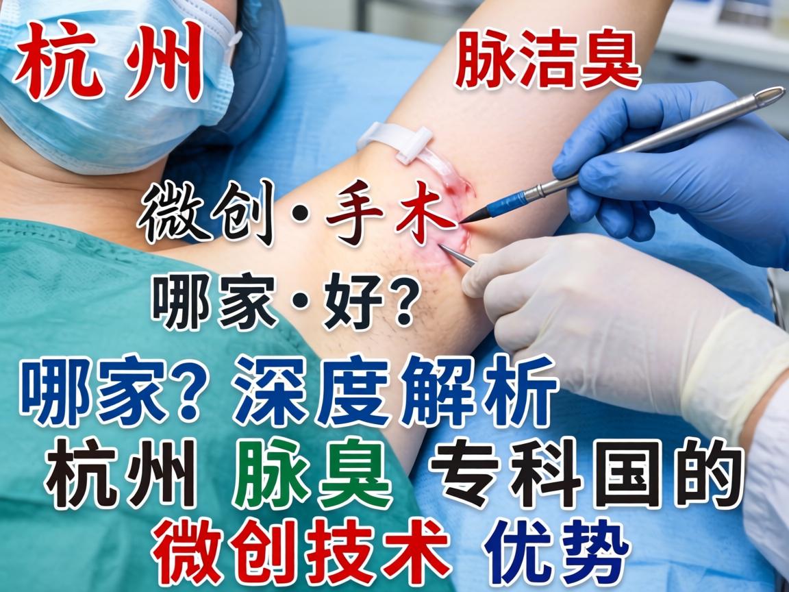 杭州腋臭微创手术哪家好？深度解析杭州腋臭专科的微创技术优势