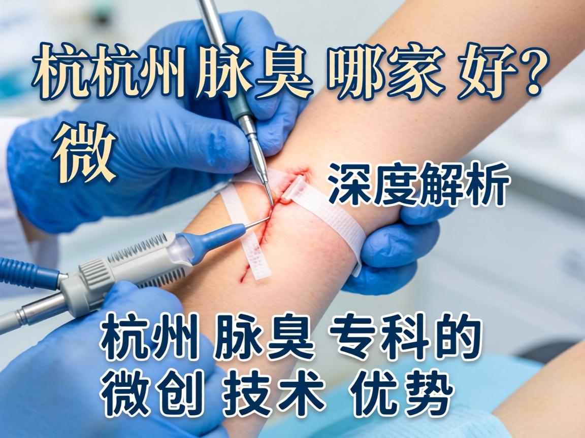 杭州腋臭微创手术哪家好？深度解析杭州腋臭专科的微创技术优势