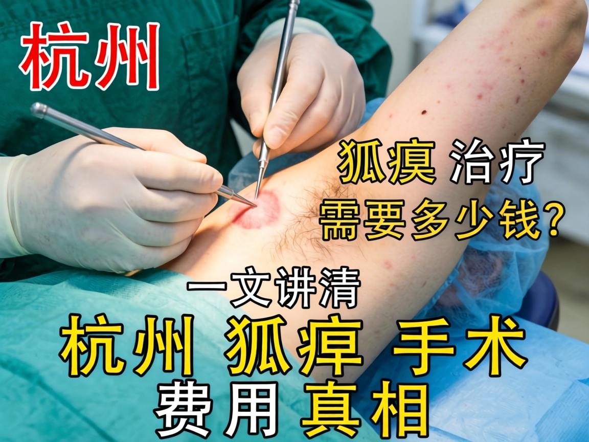 杭州手术治疗狐臭需要多少钱？一文讲清杭州狐臭手术费用真相