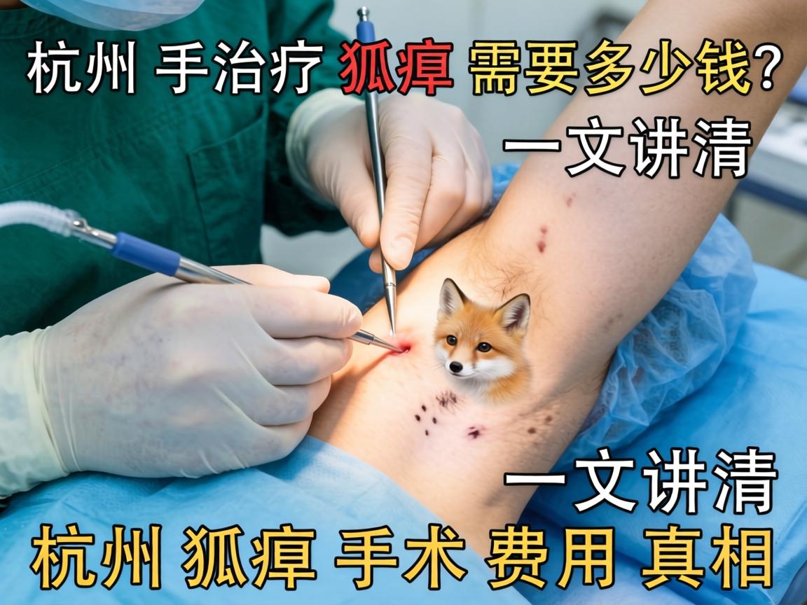 杭州手术治疗狐臭需要多少钱？一文讲清杭州狐臭手术费用真相