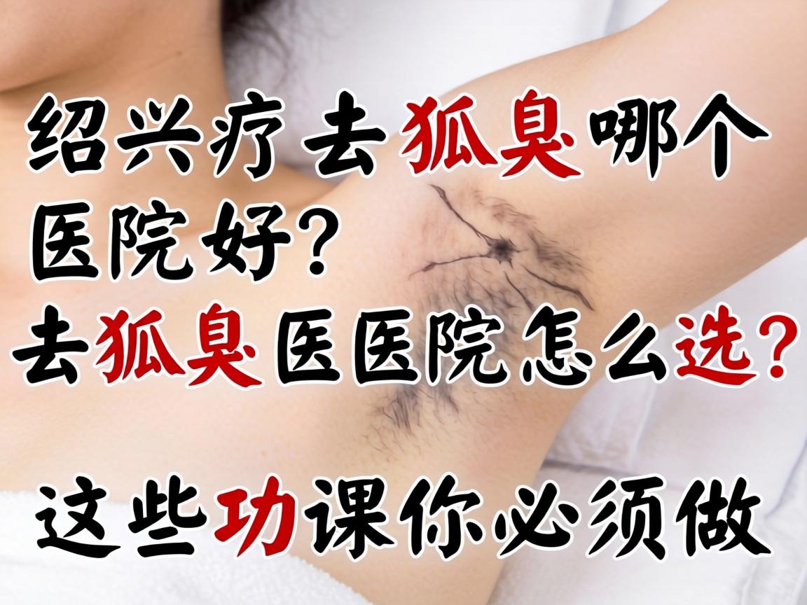 绍兴去狐臭哪个医院好？去狐臭医院怎么选？这些功课你必须做
