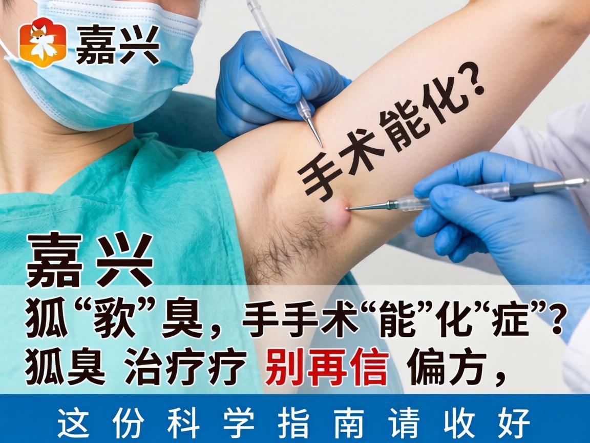 嘉兴狐臭手术能化疗？狐臭治疗别再信偏方，这份科学指南请收好