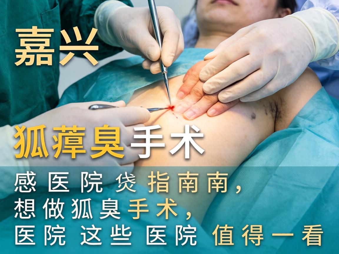 嘉兴狐臭手术医院指南，想做狐臭手术，这些医院值得一看