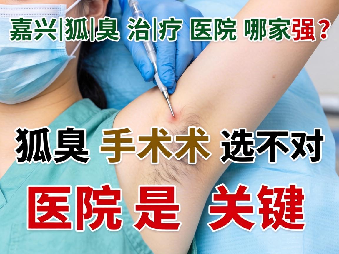 嘉兴狐臭治疗医院哪家强？狐臭手术选对医院是关键