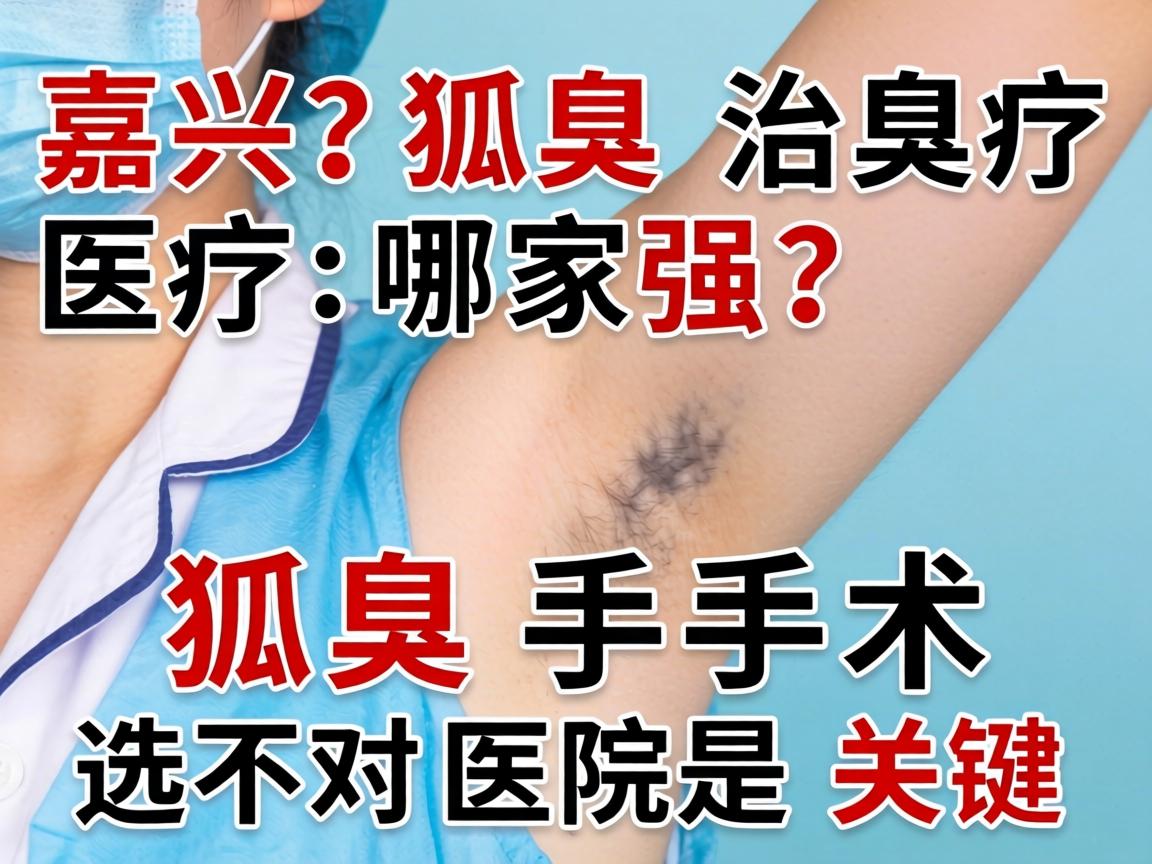 嘉兴狐臭治疗医院哪家强？狐臭手术选对医院是关键