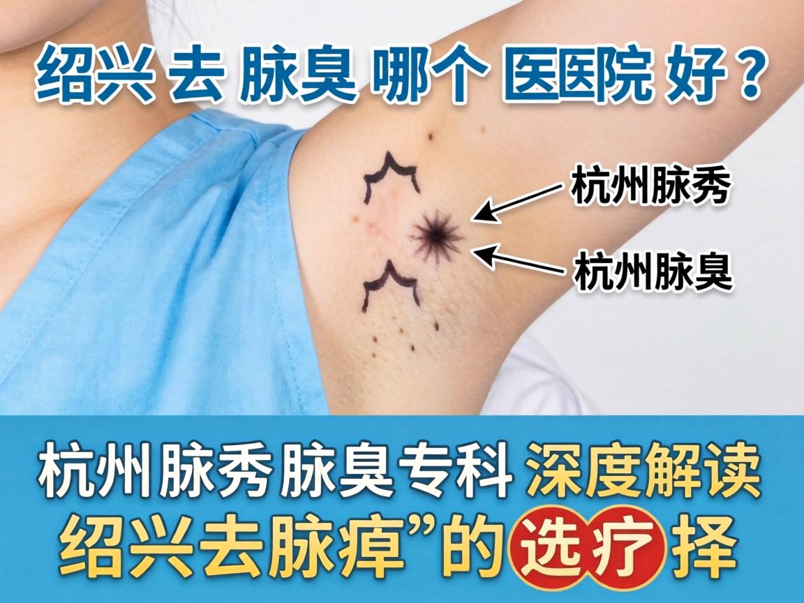 绍兴去腋臭哪个医院好？杭州腋秀腋臭专科深度解读绍兴去腋臭的选择