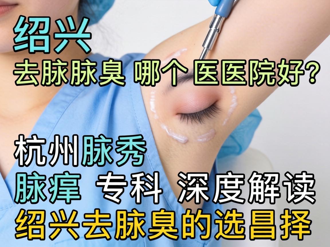 绍兴去腋臭哪个医院好？杭州腋秀腋臭专科深度解读绍兴去腋臭的选择